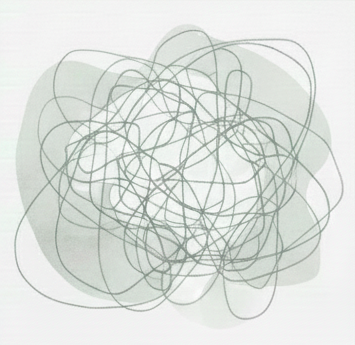 Ilustração representando casos complexos e transtornos do pensamento